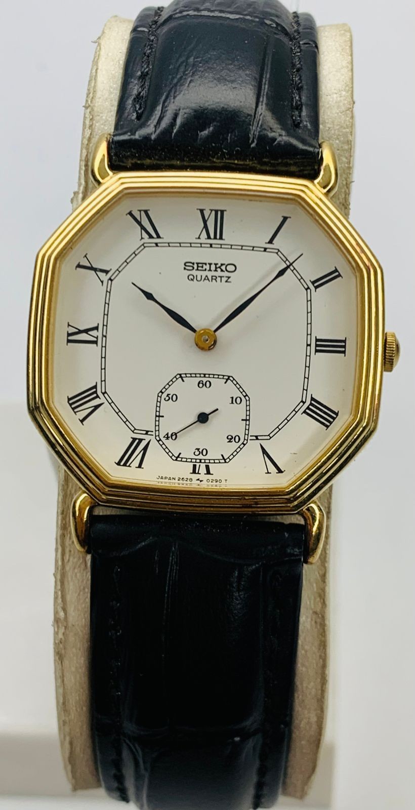 Vintage Seiko Octagon Small Second 2628-5040 Men’s Quartz Watch