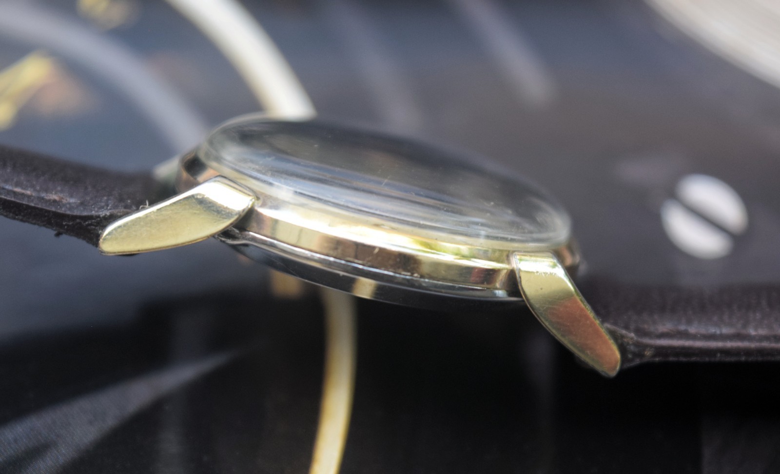 Vintage Bulova Watch 1950s Hand Winding Women Wristwatch, Small Seconds Subdial