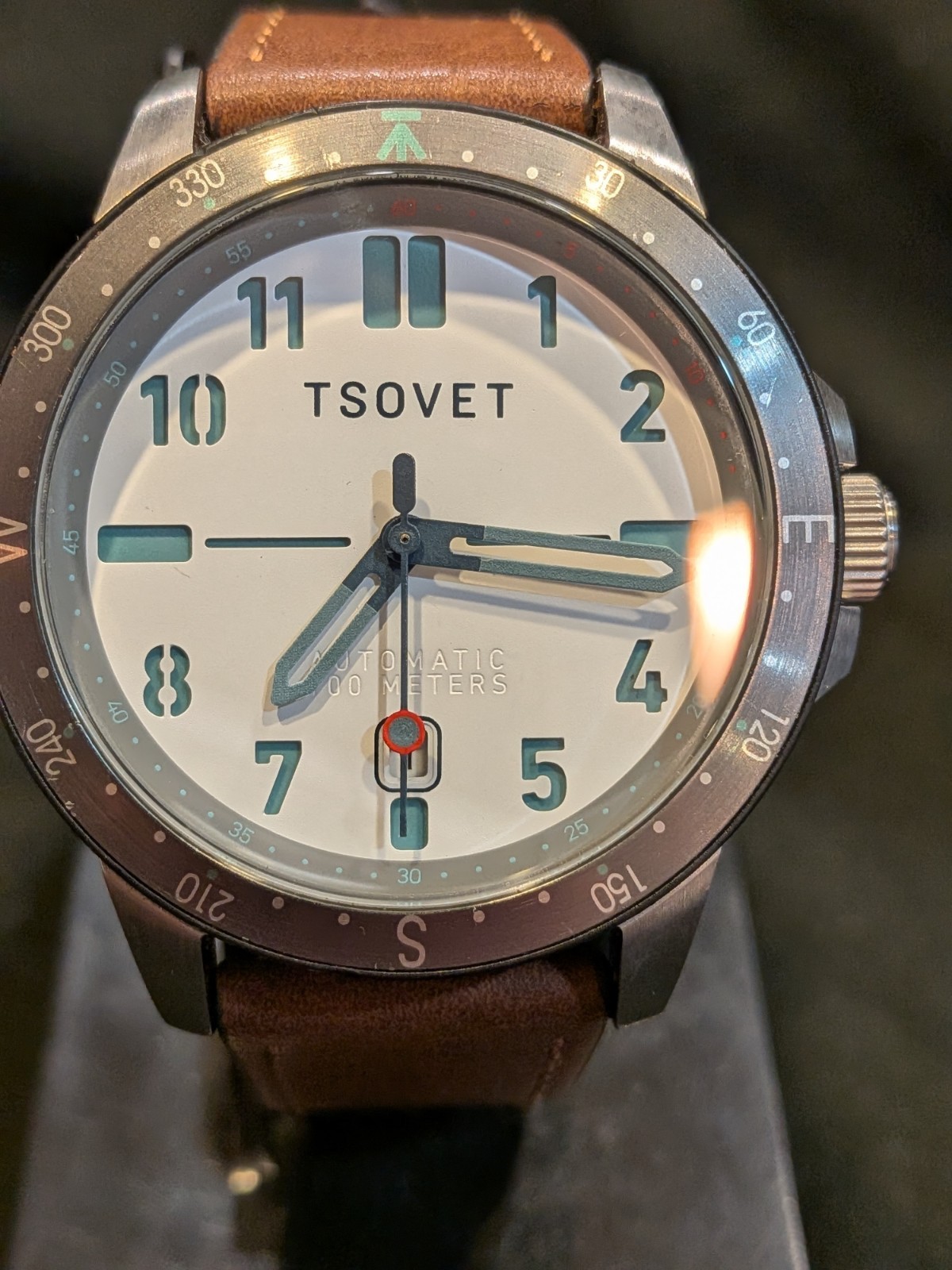 TSOVET FORESTER TS-4002 AUTOMATIC MOVEMENT WATER RESISTANT 100M MEN’S WATCH