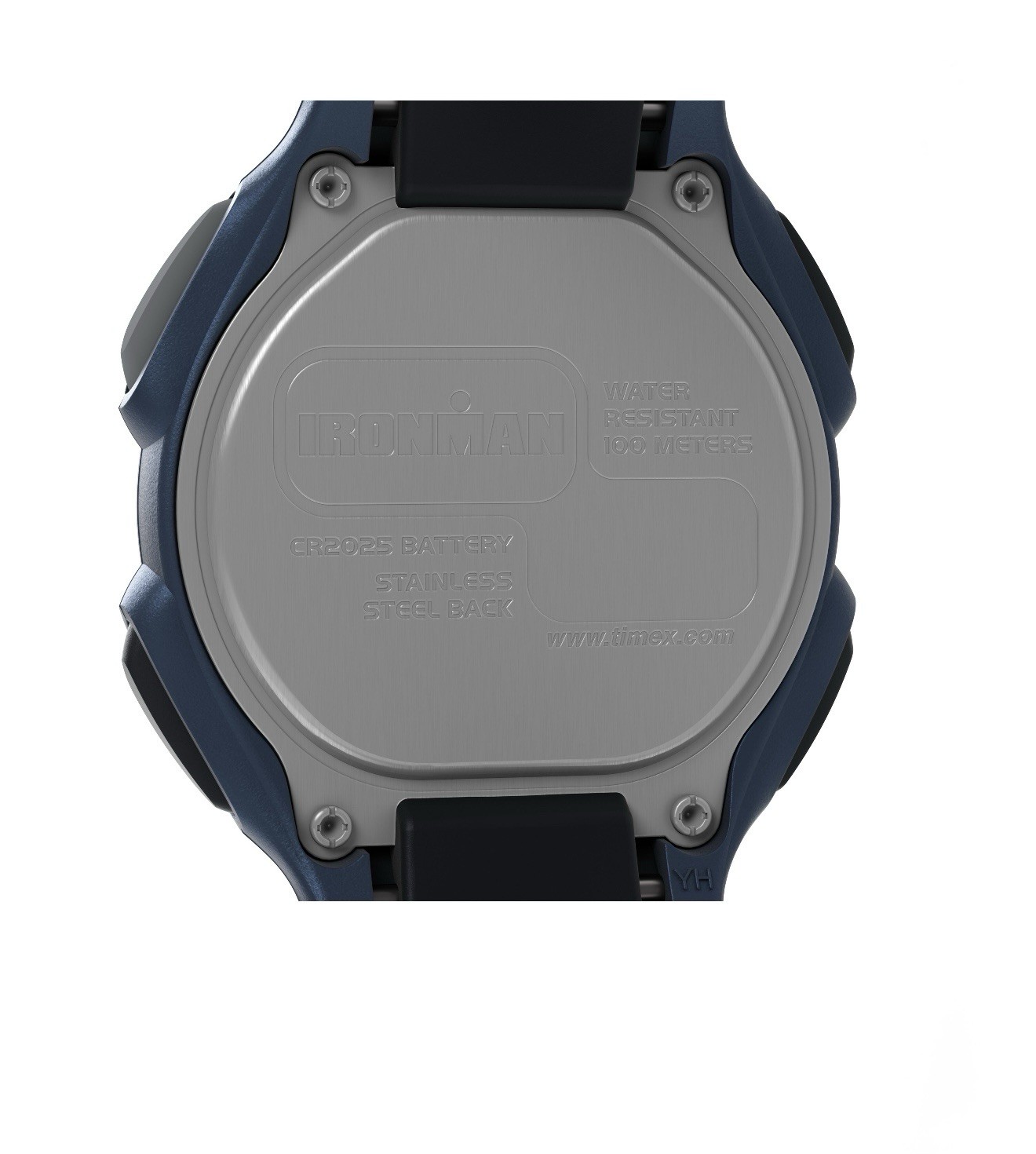 Timex Male 3.02″ Plastic 30-Lap Watch Blue (T5H591WX) 100m water resistant