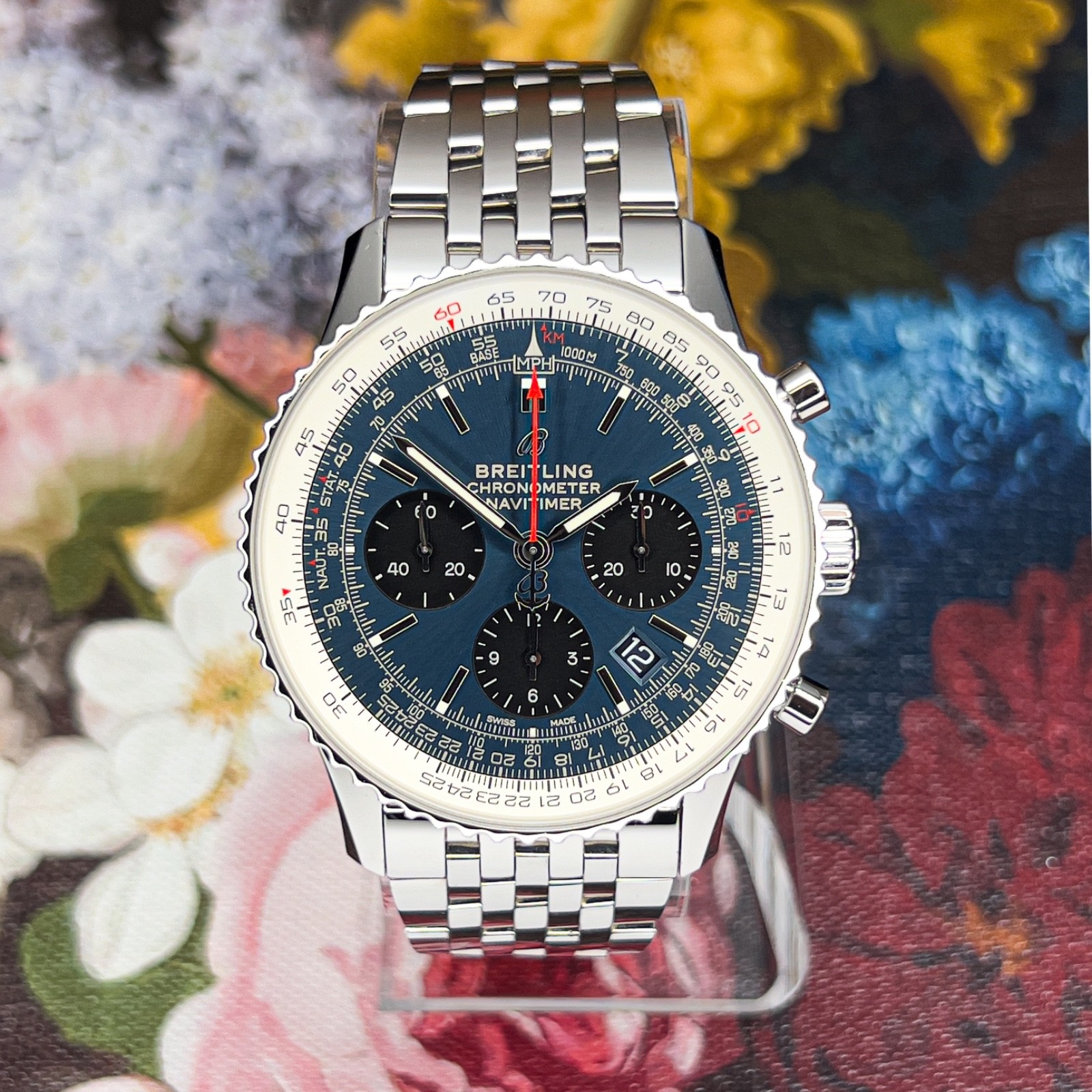 Breitling Navitimer B01 Chronograph 43mm “Batman” AB0121211C1A1
