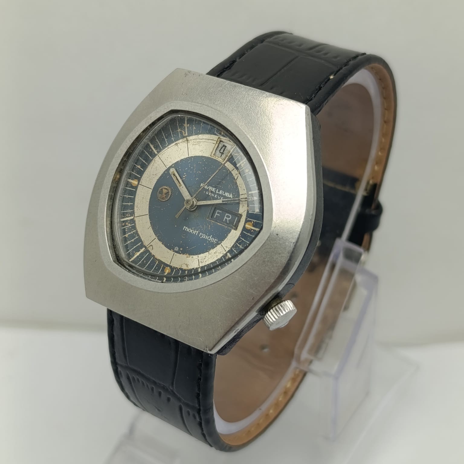 Favre Leuba Moon Raider Asymmetrical Automatic Vintage Men’s Watch