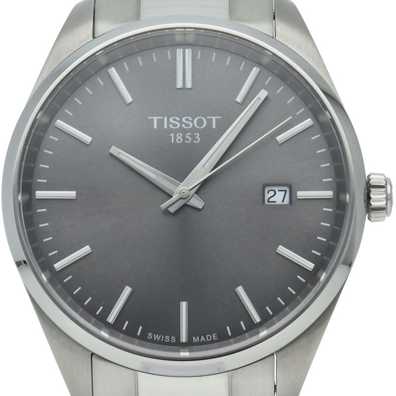 Tissot PR100 Watch Quartz 40mm T150.410.11.081.00 Box SS Men s Watch Gray
