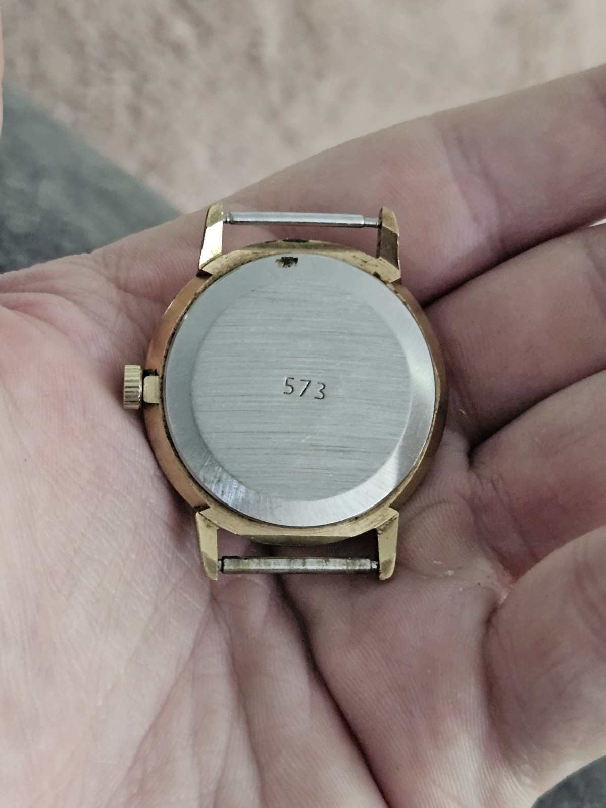 Sekonda Men’s Vintage 17 Jewels Gold-Plated Wristwatch