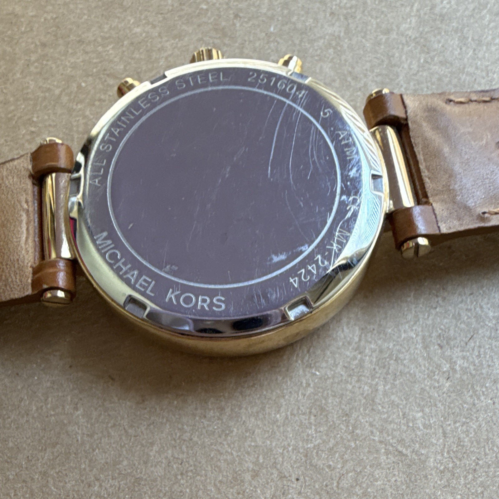 Michael Kors Sawyer Chronograph Watch – MK2424 39mm diameter, 11mm thickness