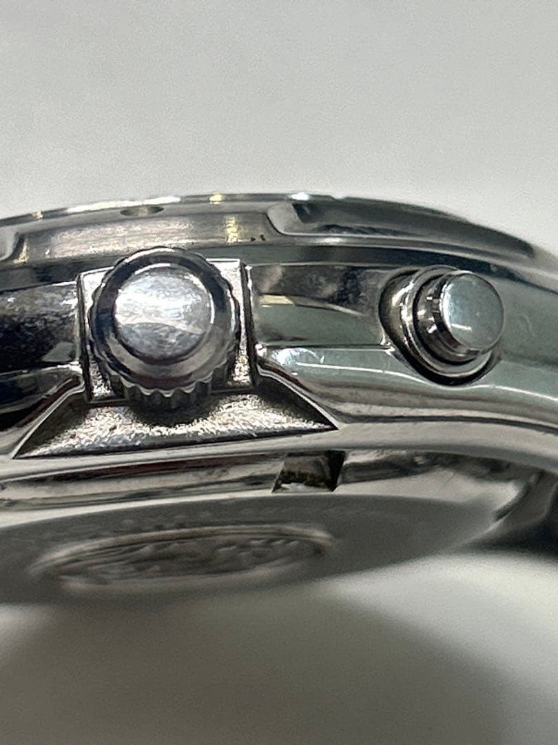 SEIKO Kinetic Scuba Diver Watch Date Silver BLue Used Japan