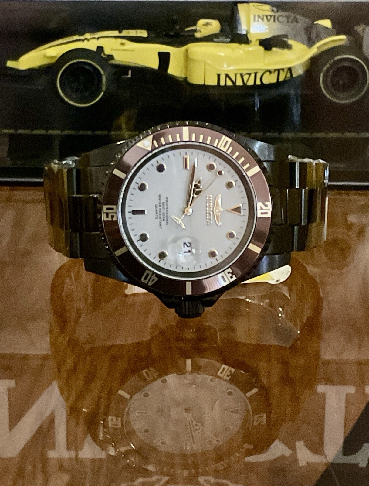 🔥RARE Invicta Pro Diver Men’s Watch Confidential PROTOTYPE-42MM Black(50531)
