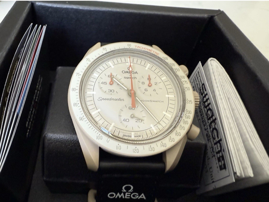 OMEGA x Swatch MoonSwatch Mission to Jupiter Bioceramic Quartz Chronograph