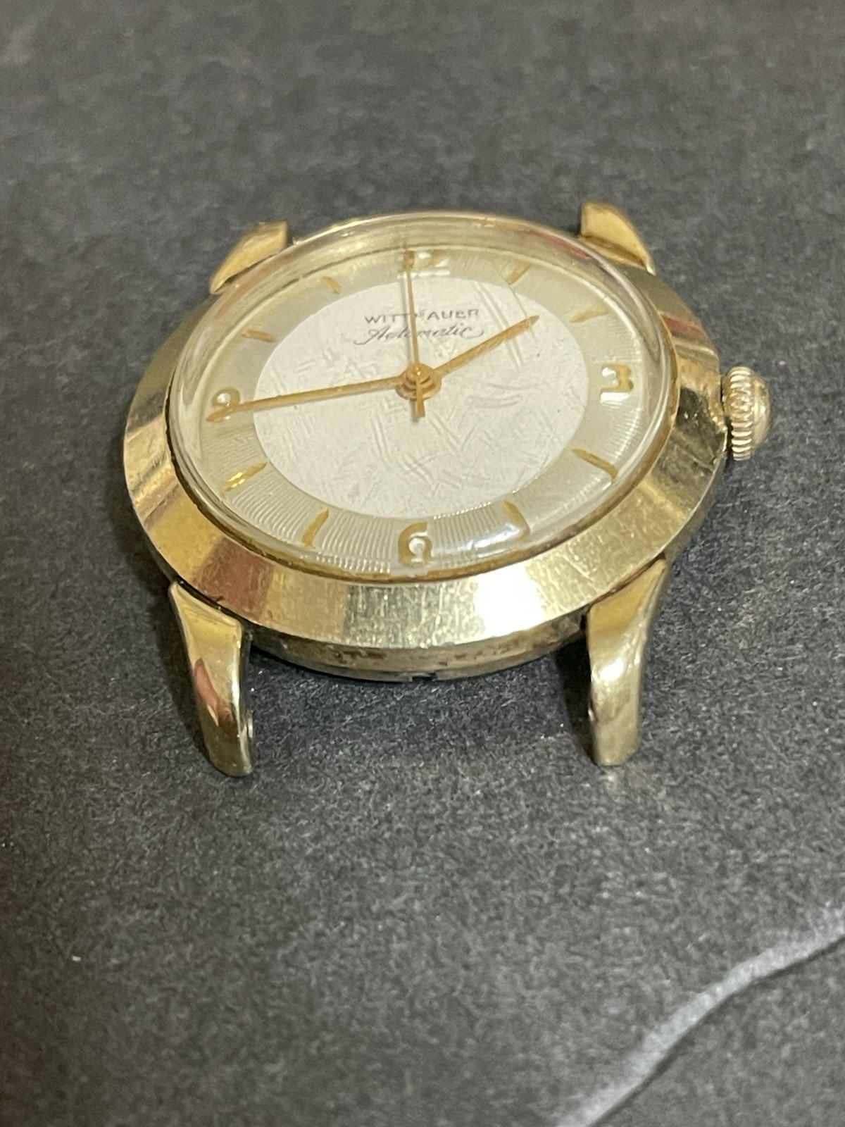 1950s Wittnauer Auto Wristwatch 10K G.F. 34mm 17J 2070-SW 11ARG Runs