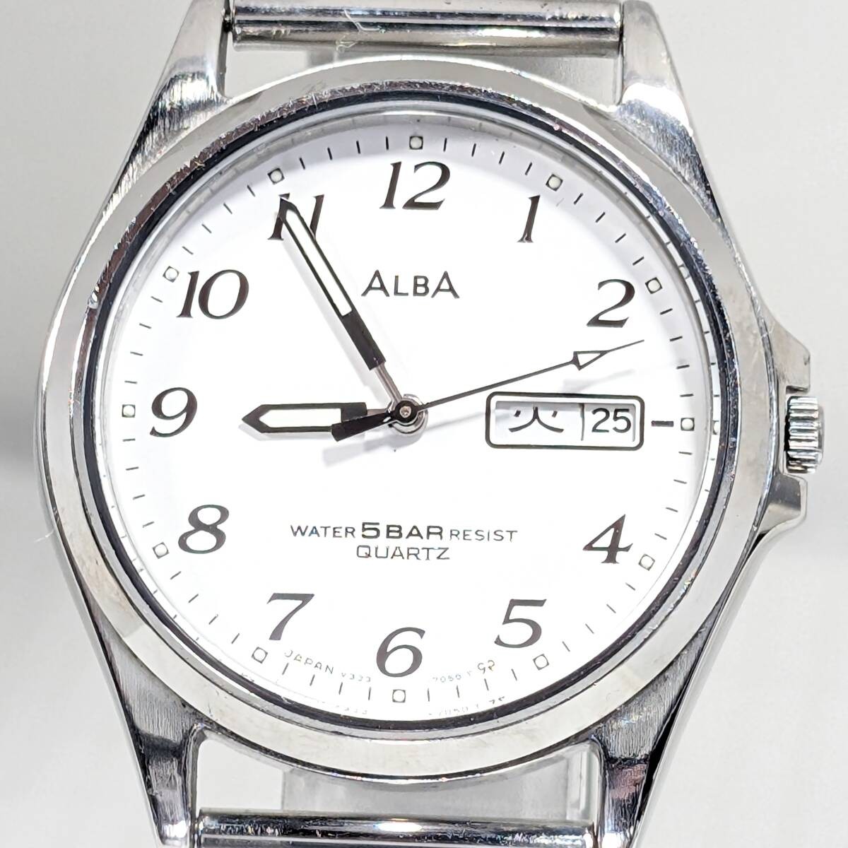 Seiko ALBA men’s battery and strap replaced working F 96