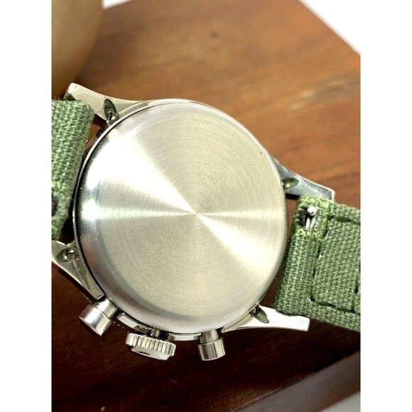 Gallet Men’s Watch Flight Officer USAAF Truman Swiss Manual Wind Chronograph