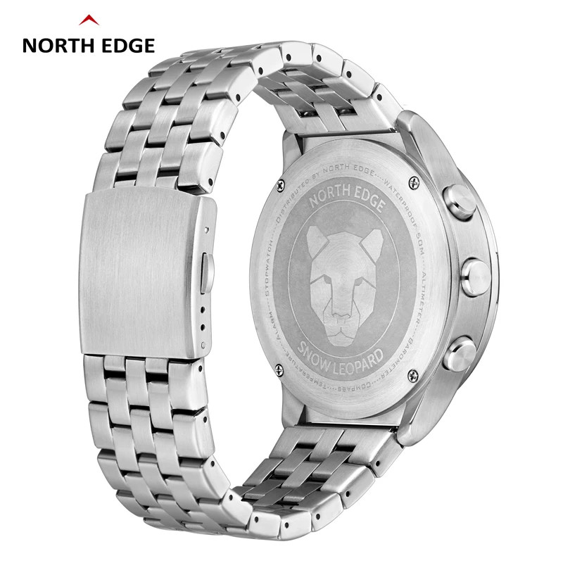 NORTH EDGE Men s Sports Digital Watch Waterproof 50M Altimeter Barometer Compass