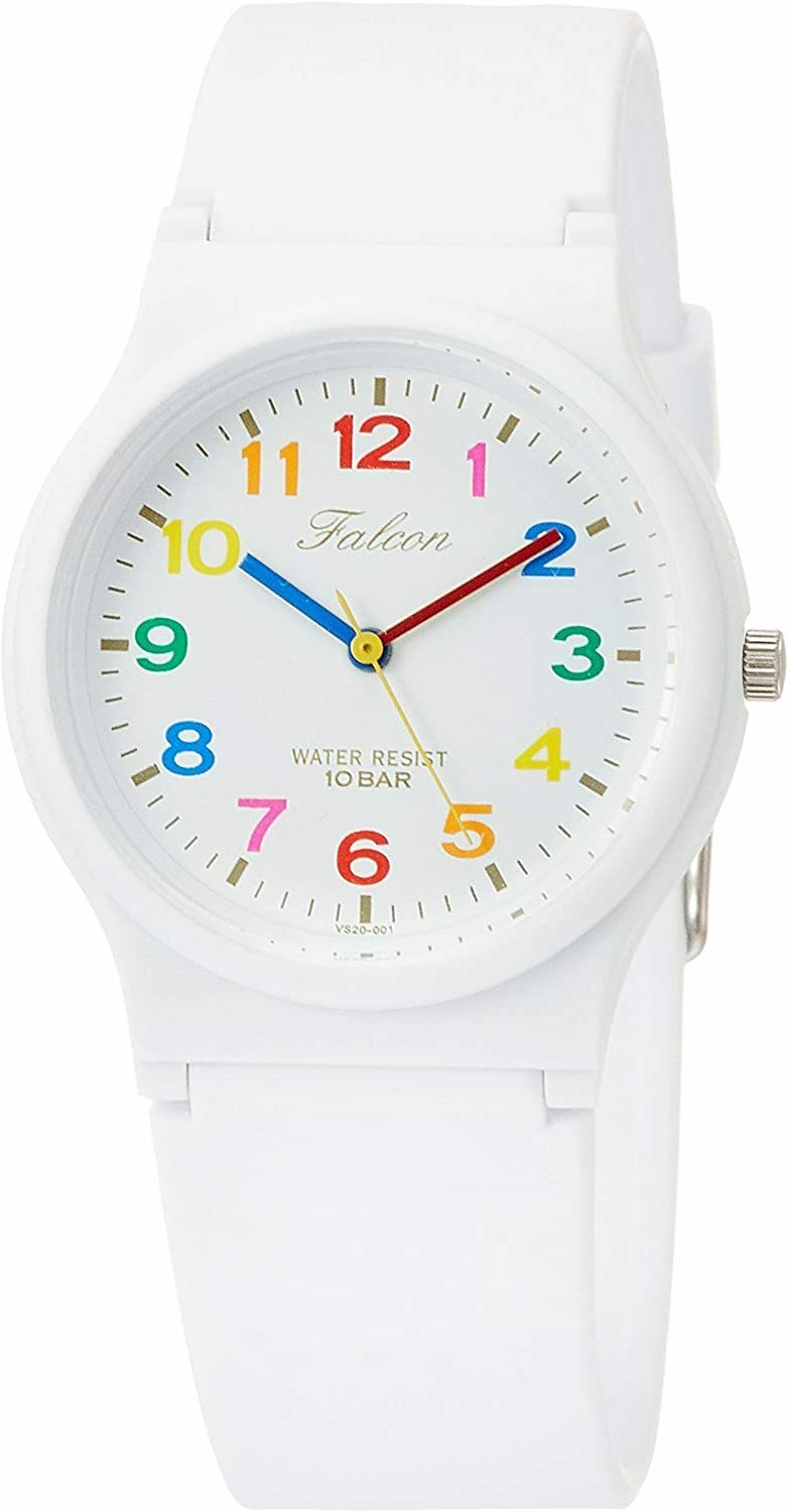 Citizen Q&Q Watch Analog Waterproof VS20-001 White Multicolor