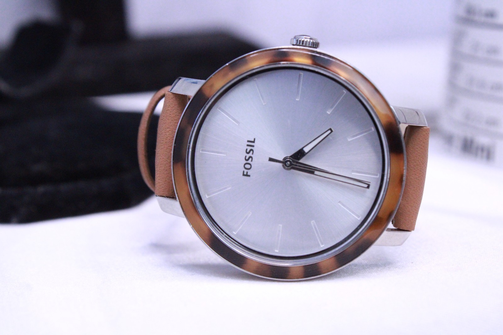 Fossil Blake Three-hand Sand Leather Watch BQ3570SET