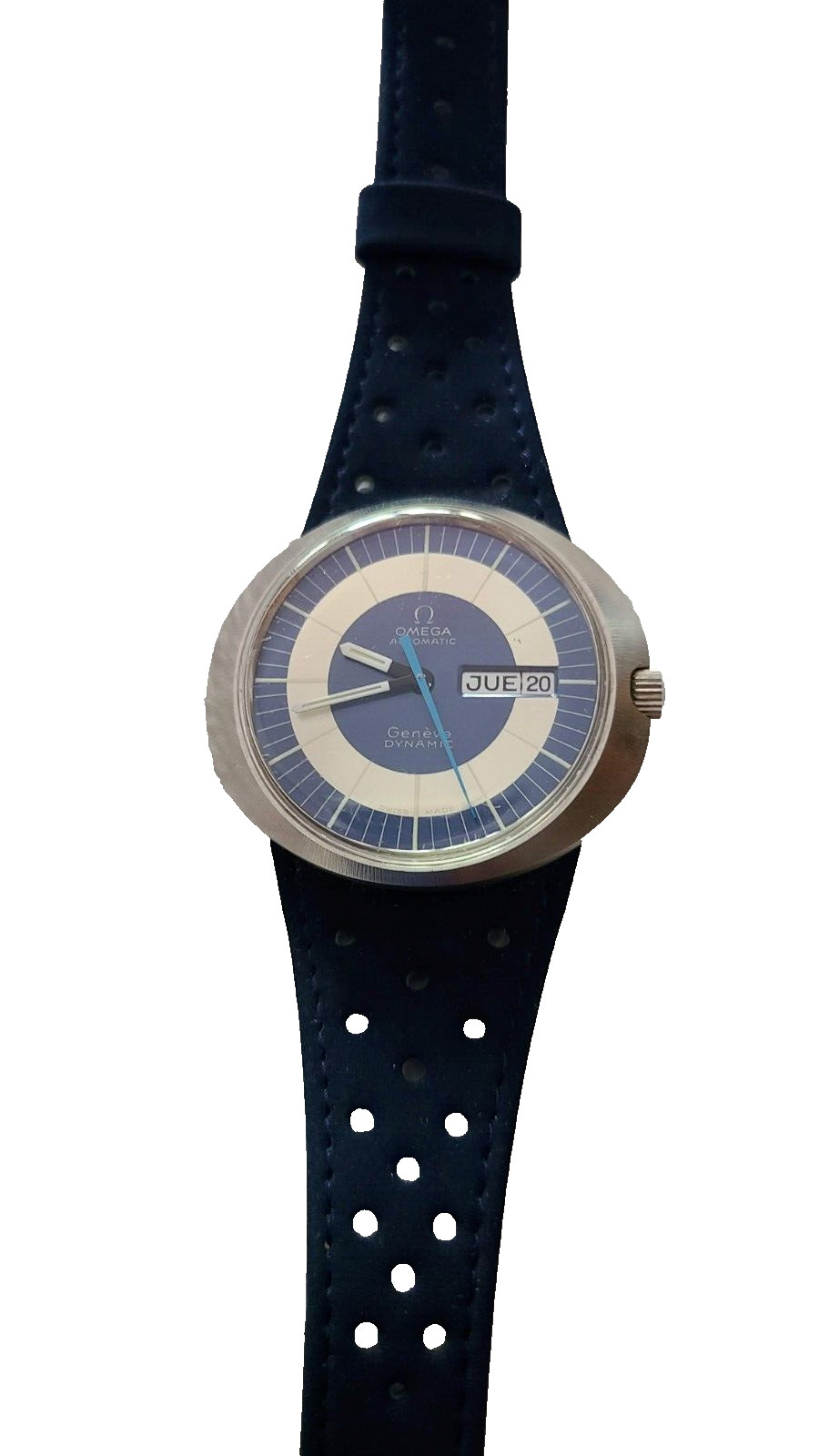 1970s NEVER WORN Omega Geneve Dynamic tool 107 Automatic Watch (SEE DESCRIPTION)