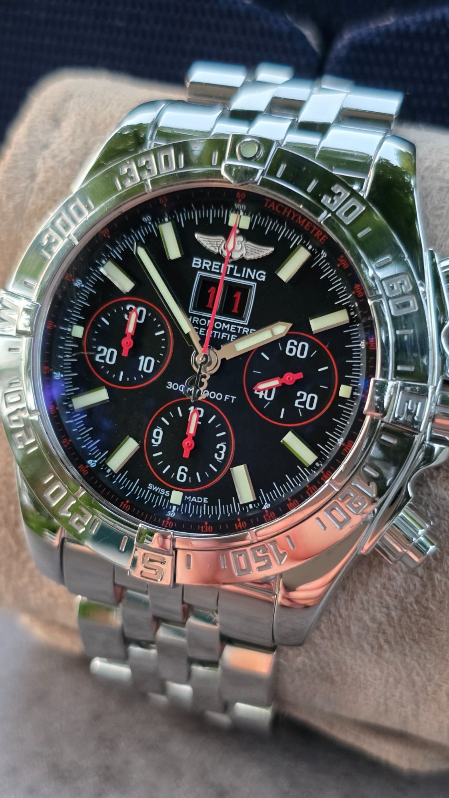 Breitling Blackbird ‘Red Strike’ Ultra Rare Limited Edition!