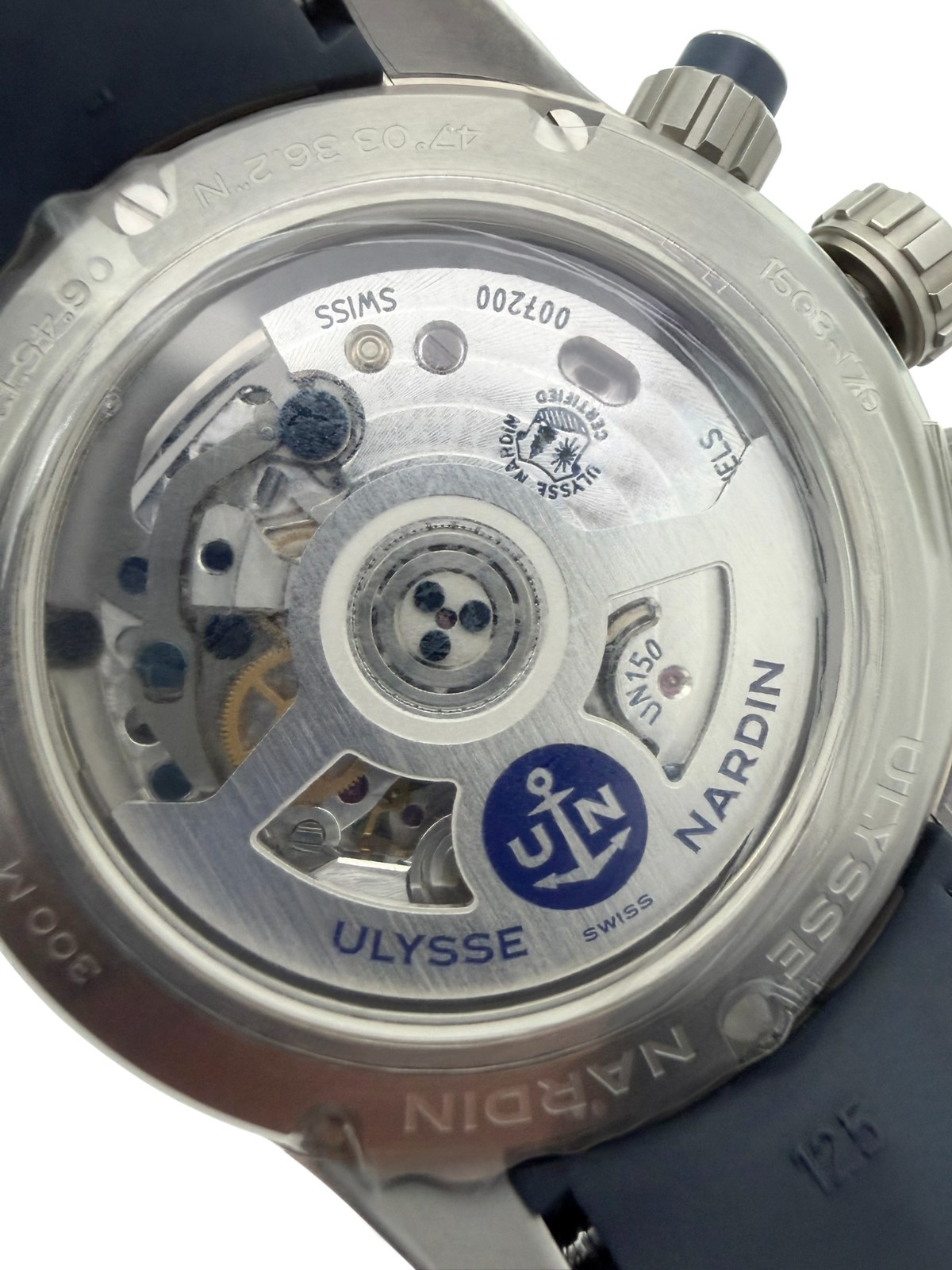 Ulysse Nardin Diver Chronograph Blue Men’s Watch – 1503-170/93