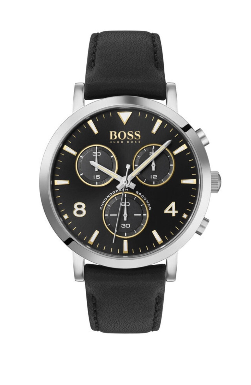 Brand New Hugo Boss Black Chronograph Men Watch Spirit 1513766
