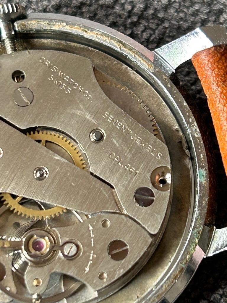 VINTAGE 1960S ORIS WATCH CO MANUAL WIND SWISS 7 JEWEL CAL 461 16MM BEAUTIFUL