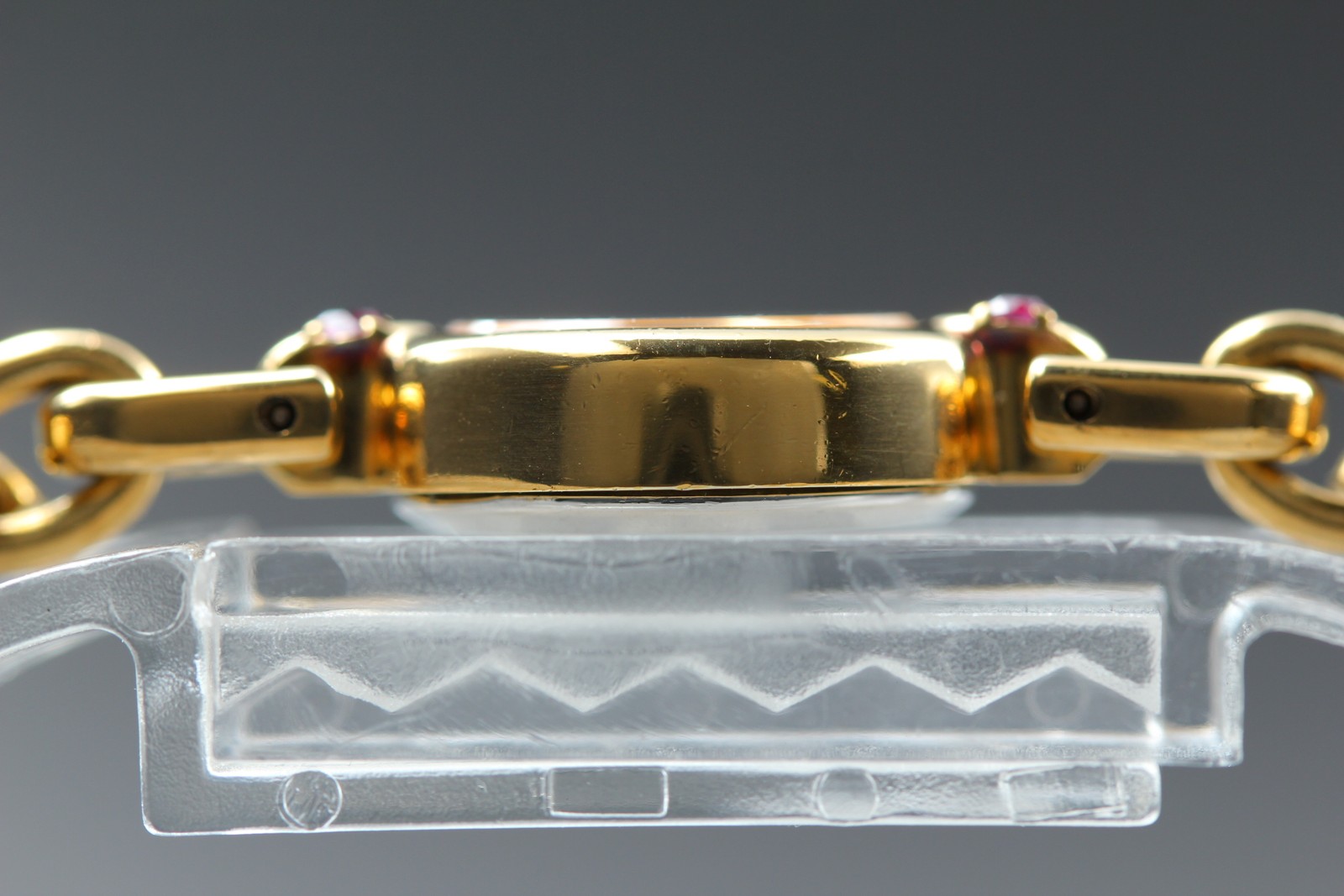 [Near MINT] Seiko 1E20-6140 13mm Gold Rhinestones Bracelet Quartz Women’s Watch