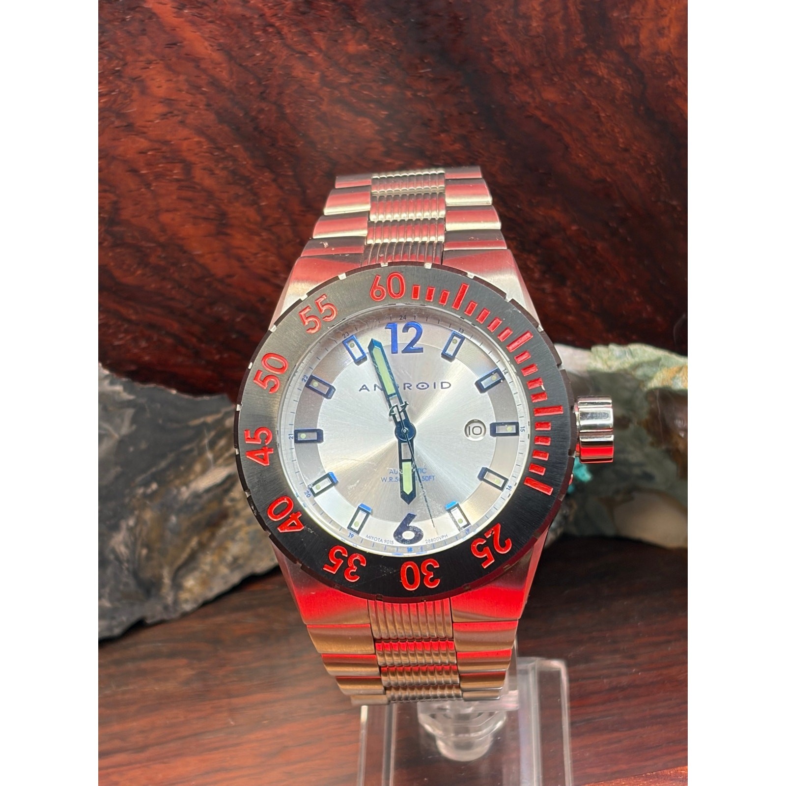 Android DM Contender 9015 Automatic watchNew Unused