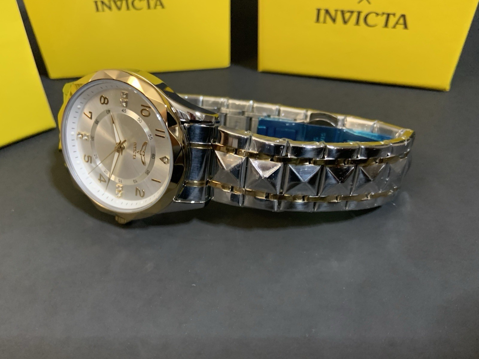 Invicta Men’s Watch- Specialty I by Invicta White Dial Two Tone Bracelet | 69023