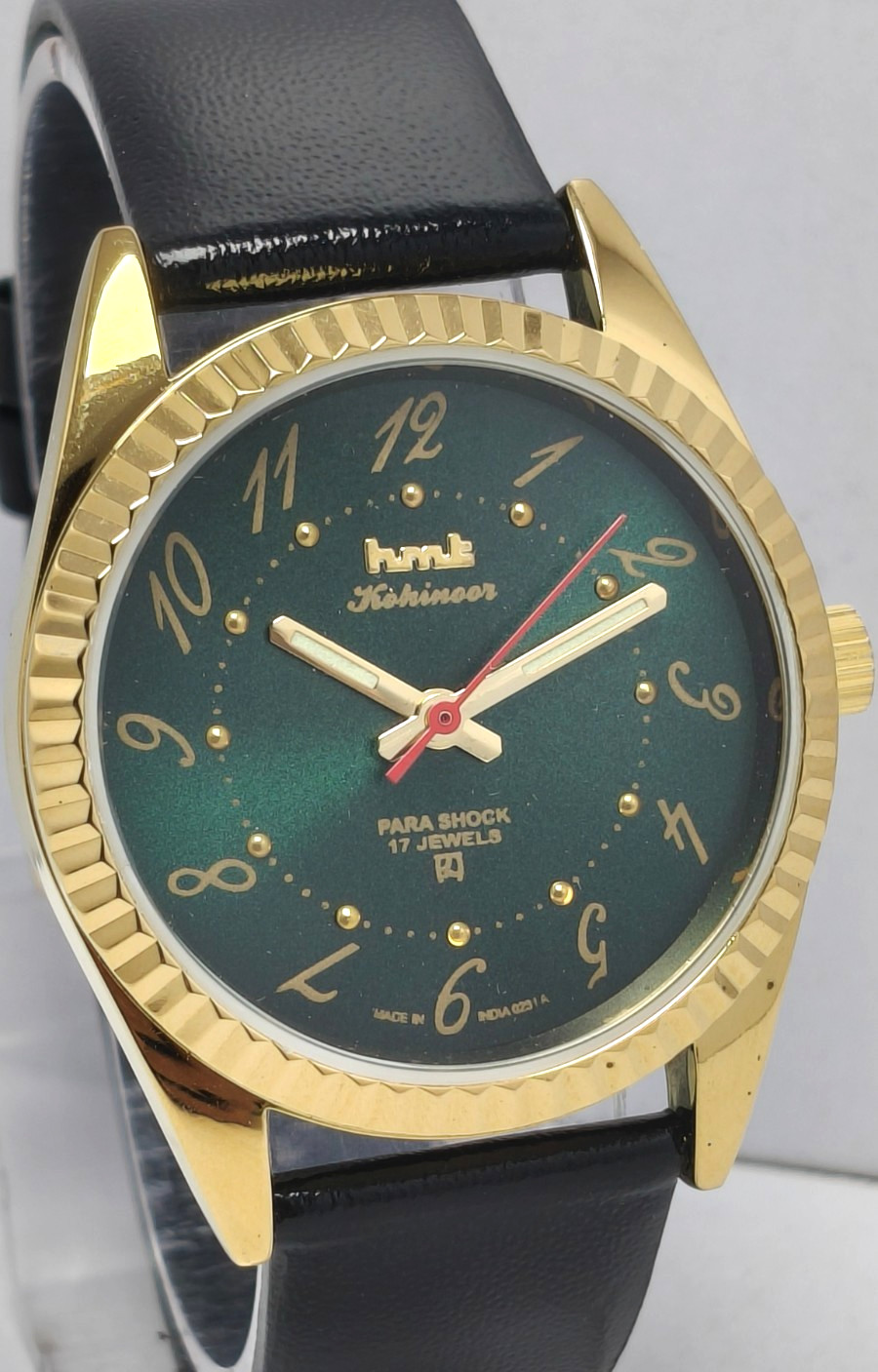 HMT Kohinoor 17 Jewels Hand Winding Wrist Watch For Men’s In Working Condition