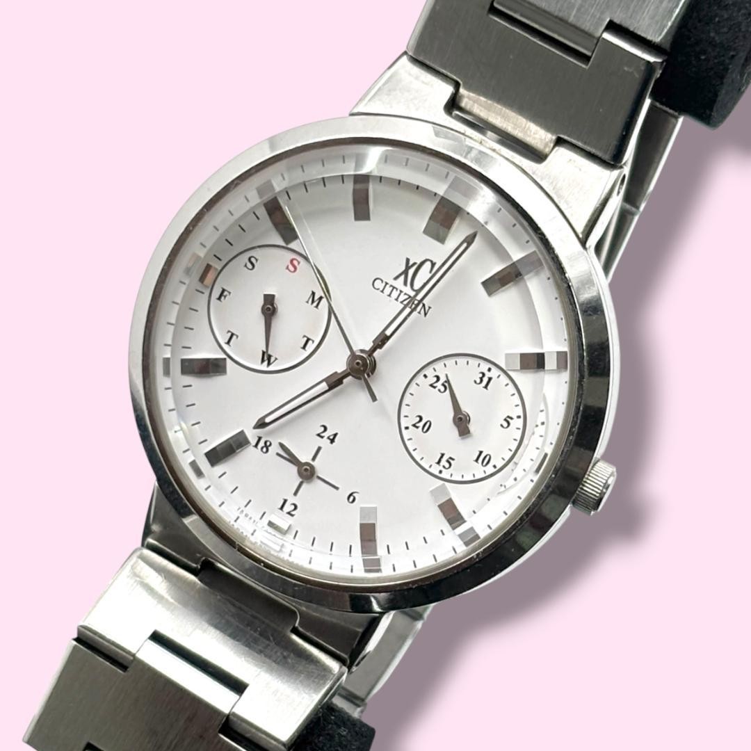 Citizen XC Dress Watch Quartz 31mm White Analog 6329-H07821 wrist 15cm/5.9in