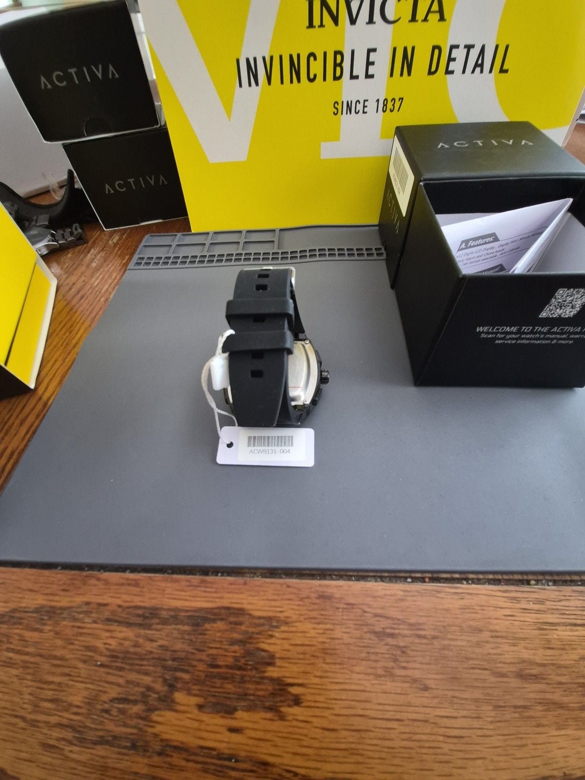 Activa x Invicta 50mm Invicta Digital Men’s Watch ACW8131-004