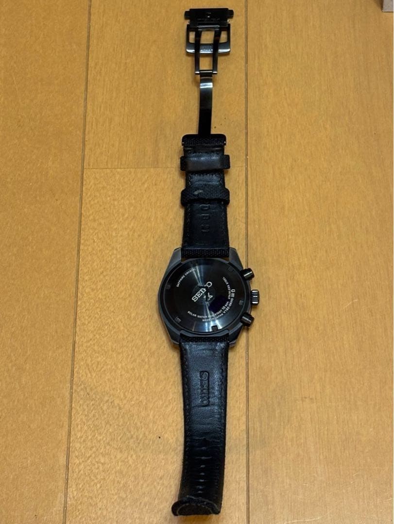 SEIKO Prospex Speed Timer SBDL105 Chronograph Solar Men’s Watch C#146856 FS