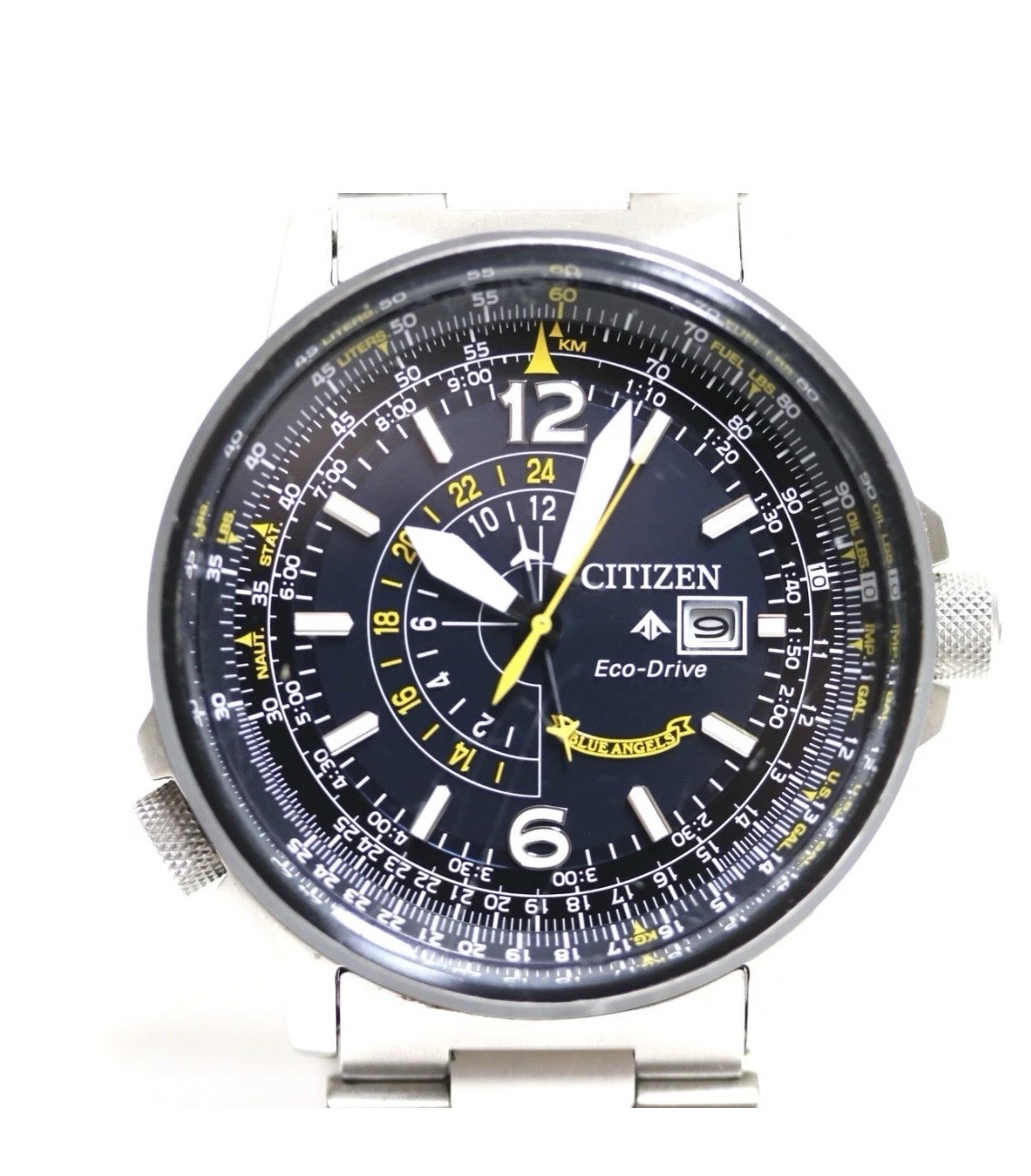 Citizen Promaster Nighthawk Blue Angels 42mm Eco-Drive Stainless Steel Watch