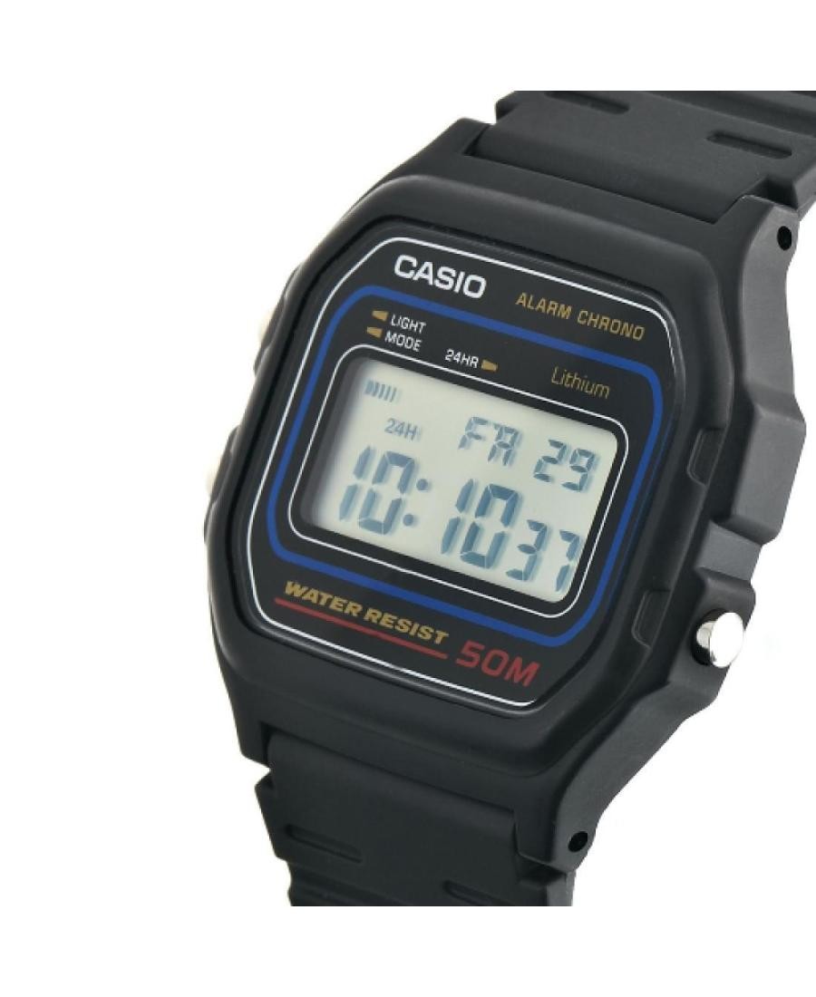 CASIO Men Digital Quartz Casual Watch Classic Dress Silver color Dial Waterproof