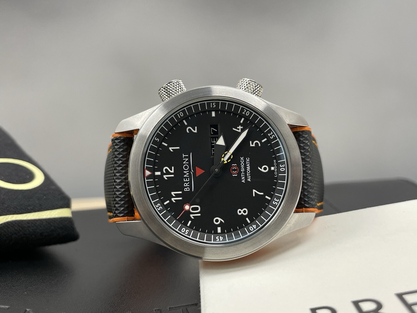 Bremont Martin Baker Men’s Black Watch – MBII-BK-OR-S