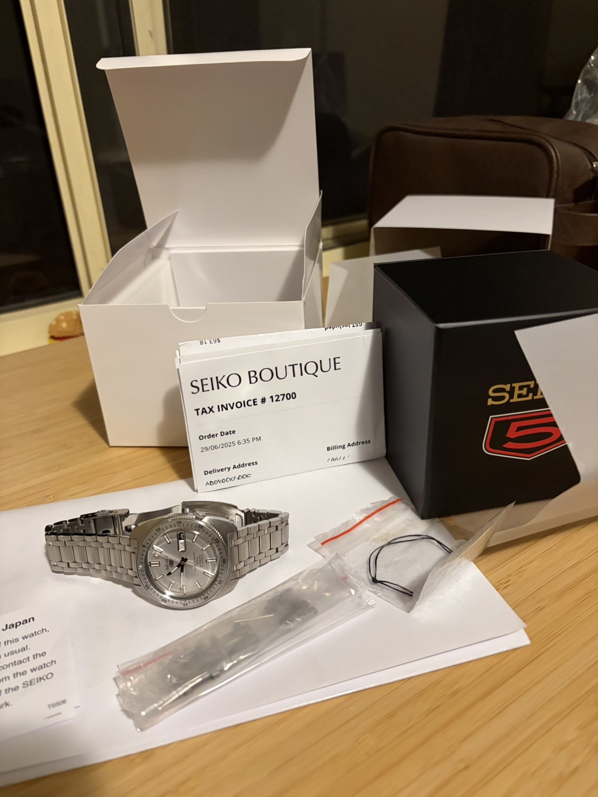 Seiko SRPL91K Excellent Condition – 2025 (limited edition)