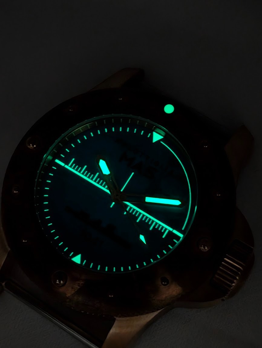 Full Cusn8 Bronze made Diving wristwatch !