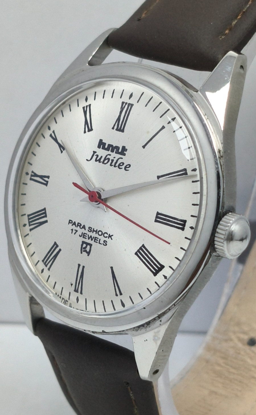 HMT Jubilee 17Jewels Hand Winding Wrist Watch For Men’s In Working Condition