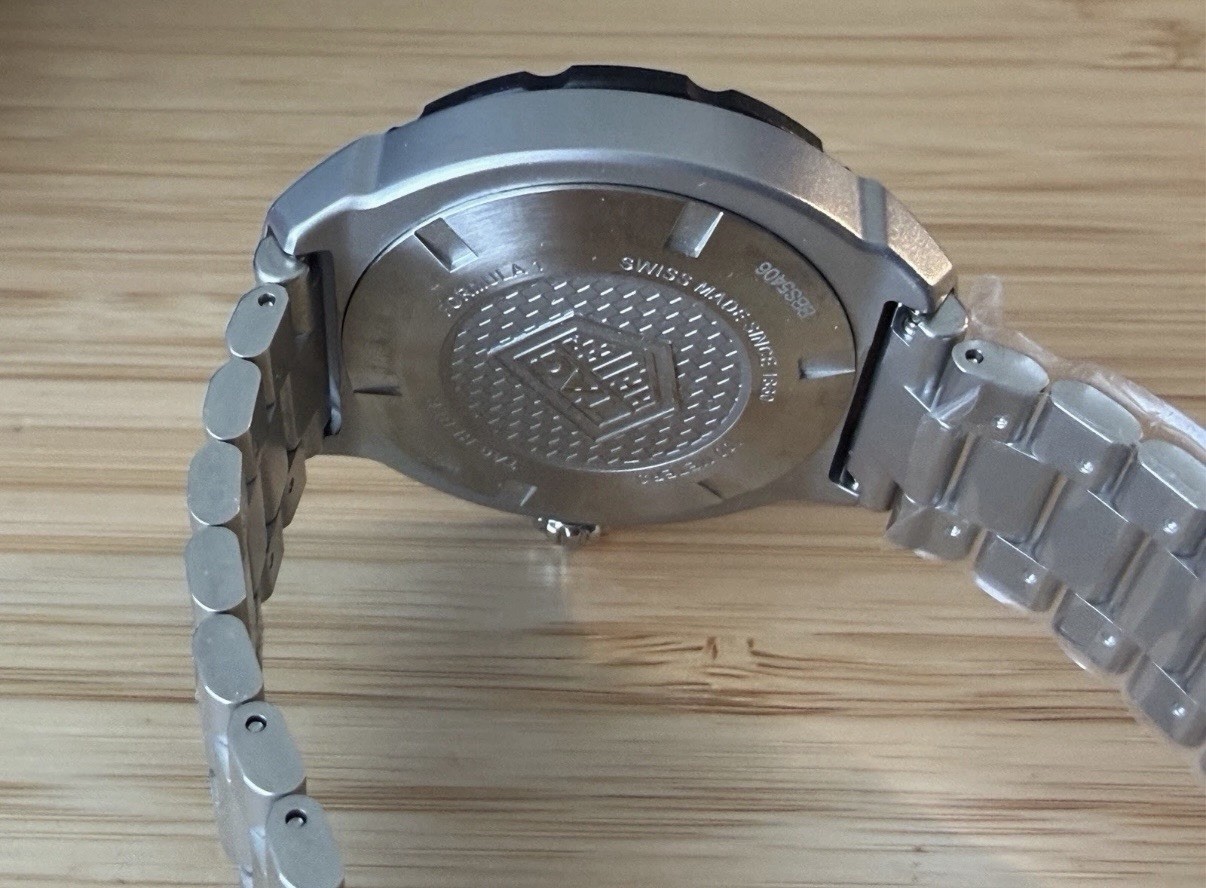 TAG Heuer Formula 1 Solargraph 38mm Unisex Watch w Stainless Bracelet New