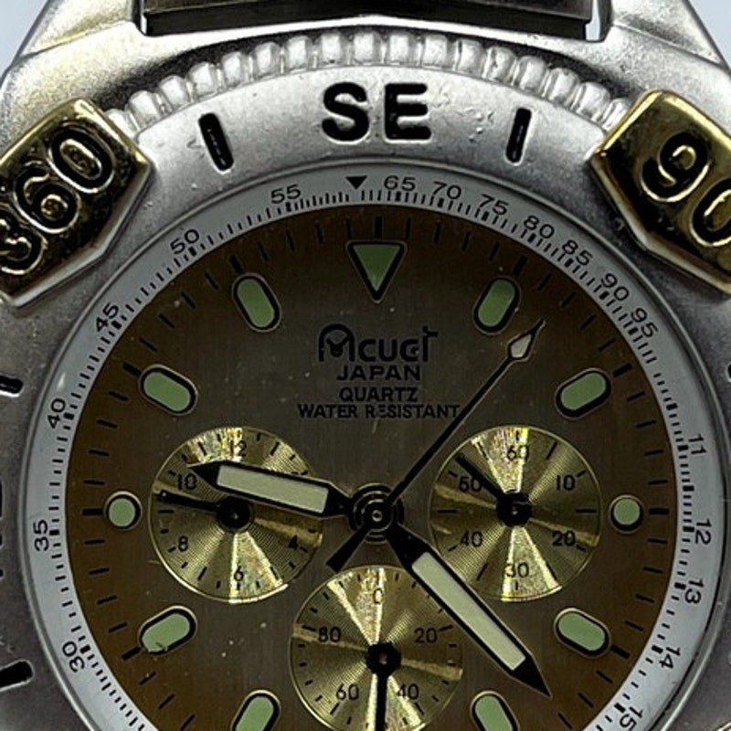 Acuet Quartz Analog Mens Watch with New Battery