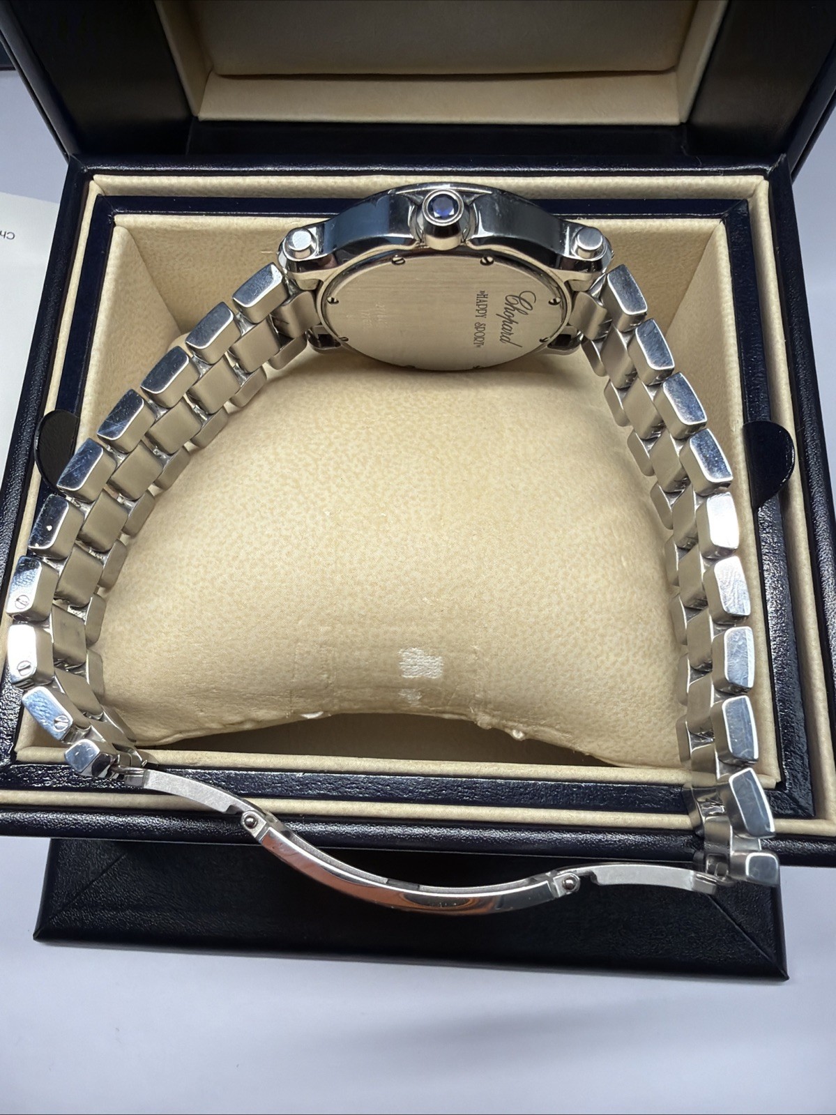 Chopard Happy Sport Mop 7 Diamond Bezel Ref. 27/8476-20 – 36MM Box And Papers