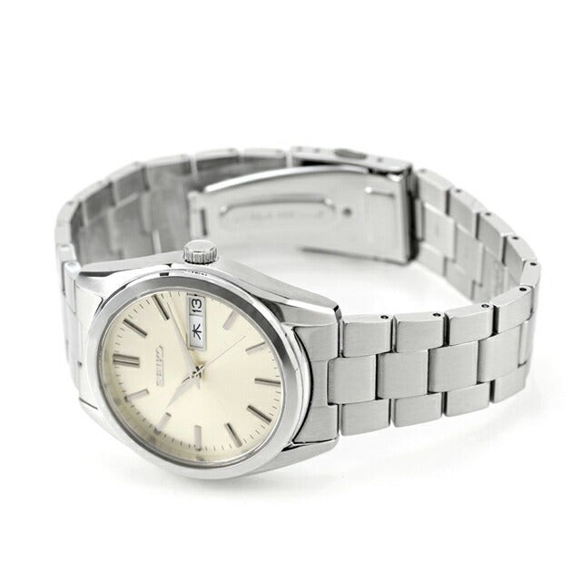 SEIKO Selection SBTH007 Day-Date Analog Quartz Champagne Gold Dial 37.4mm Watch