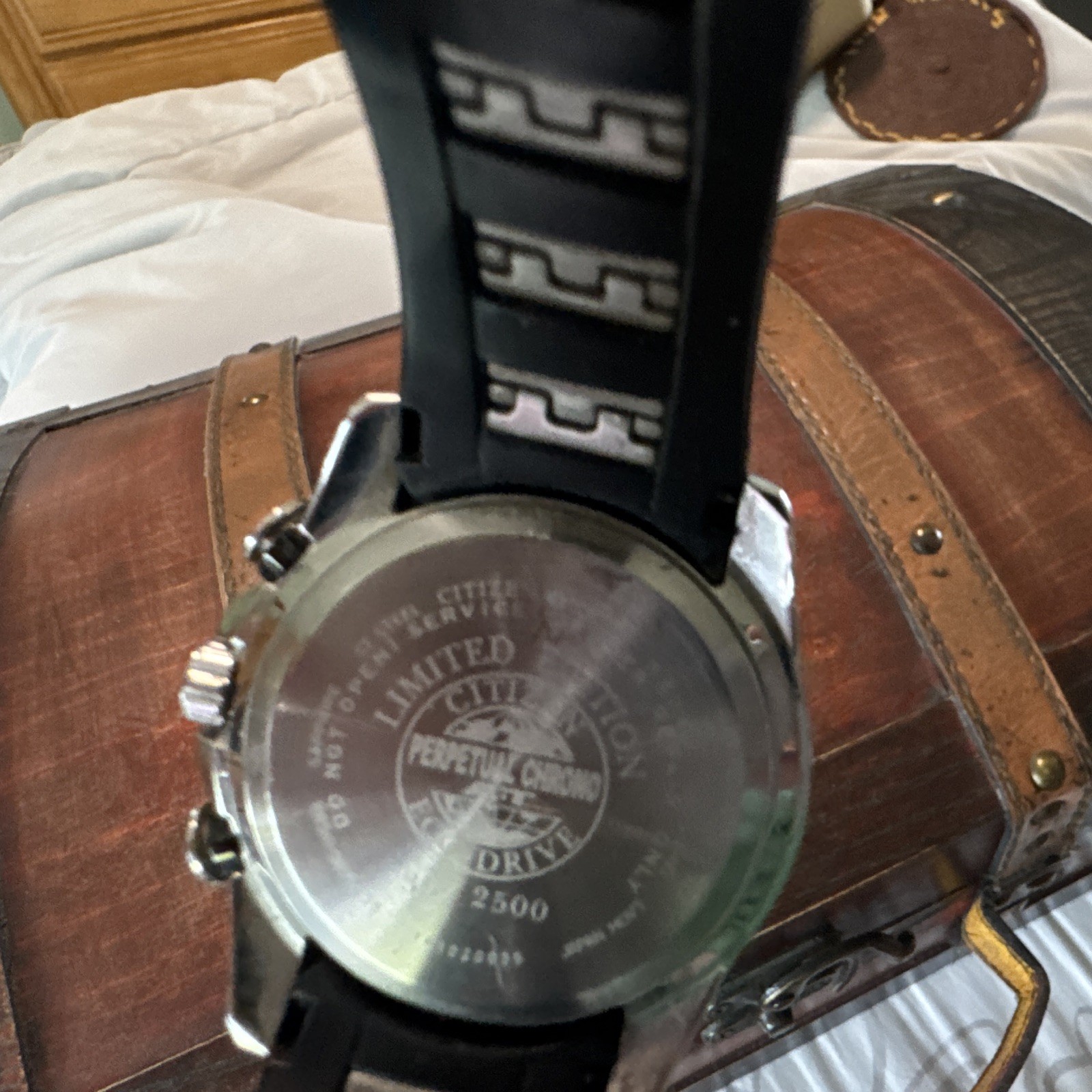 Citizen Eco-Drive Limited Edition Chronograph Tachymeter 200m Black Dial