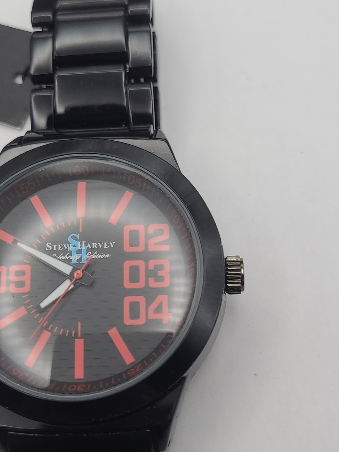 Steve Harvey Celebrity Edition Analog Quartz Watch New Battery Working