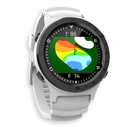 Voice Caddie A2 Golf GPS Watch IPX7 Waterproof Elevation 3-Point Hazard Green