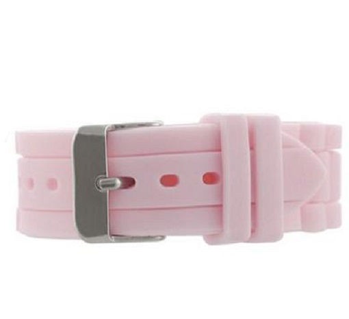 Geneva Ladies Crystal Rhinestone Breast Cancer Awareness Watch in Pink
