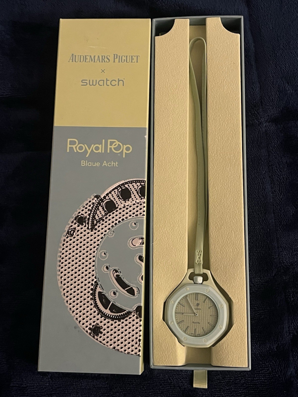 Swatch x Audemars Piguet Royal Pop – Blaue Acht- Brand New – Same Day Shipping