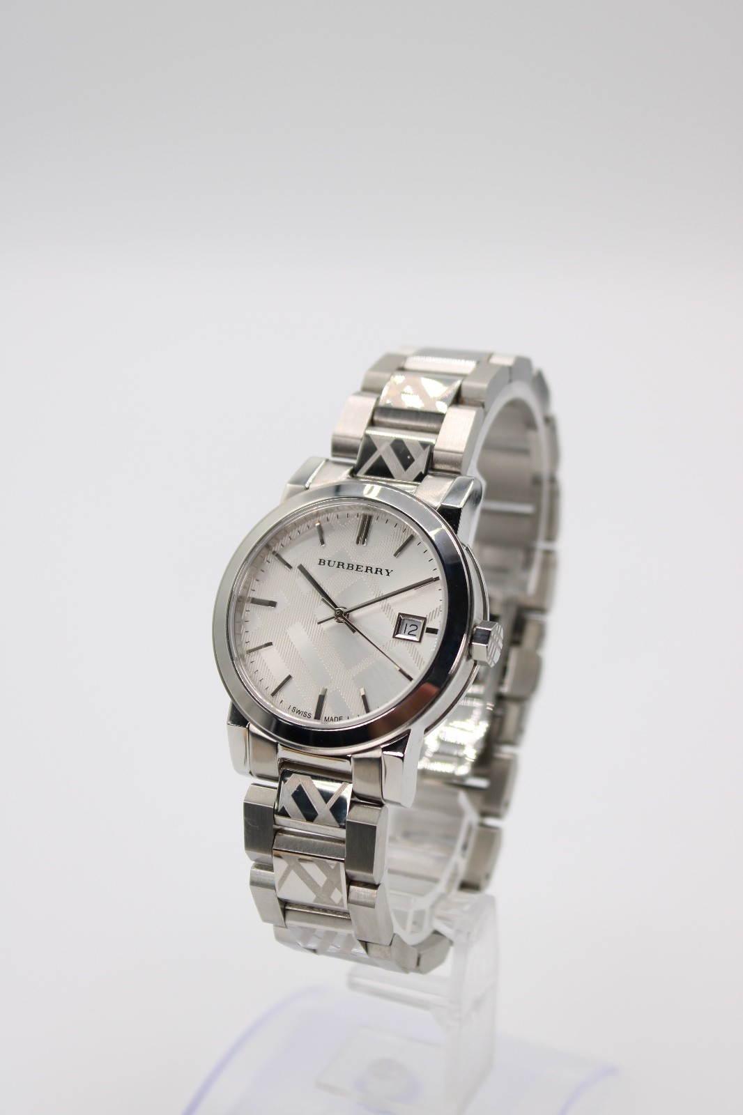 Burberry The City BU9144 Stainless Steel Silver Dial Women’s Watch 34mm