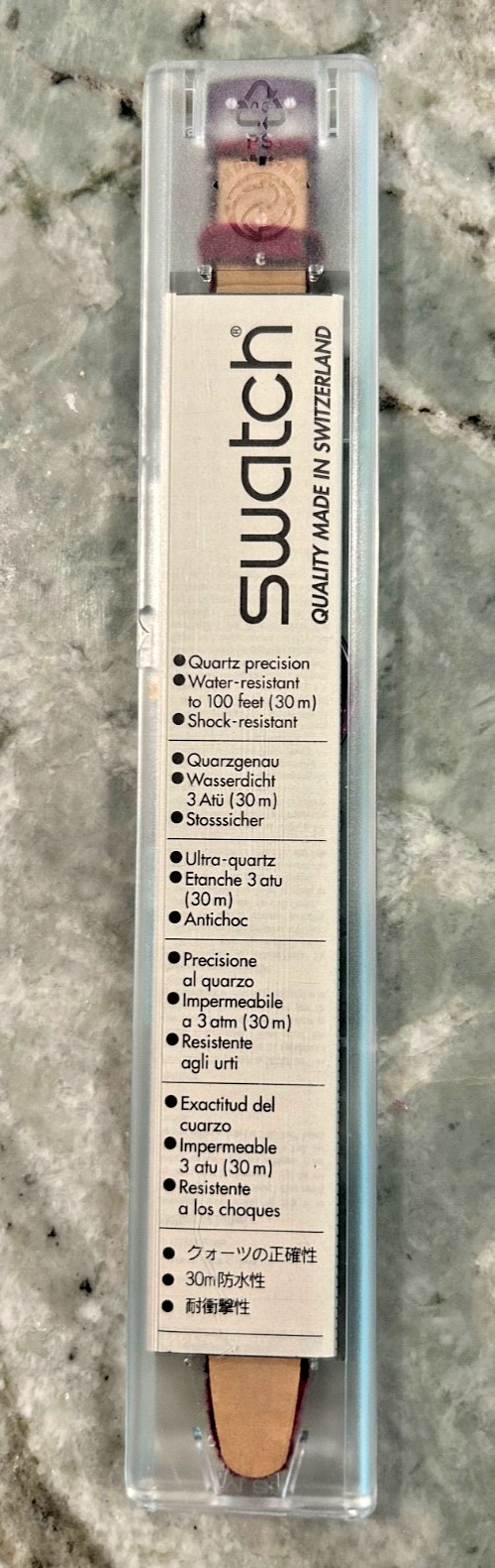 Swatch – Quasimodo – GV108 – 1994 – Gent – Notre Dame – Paris – New Band