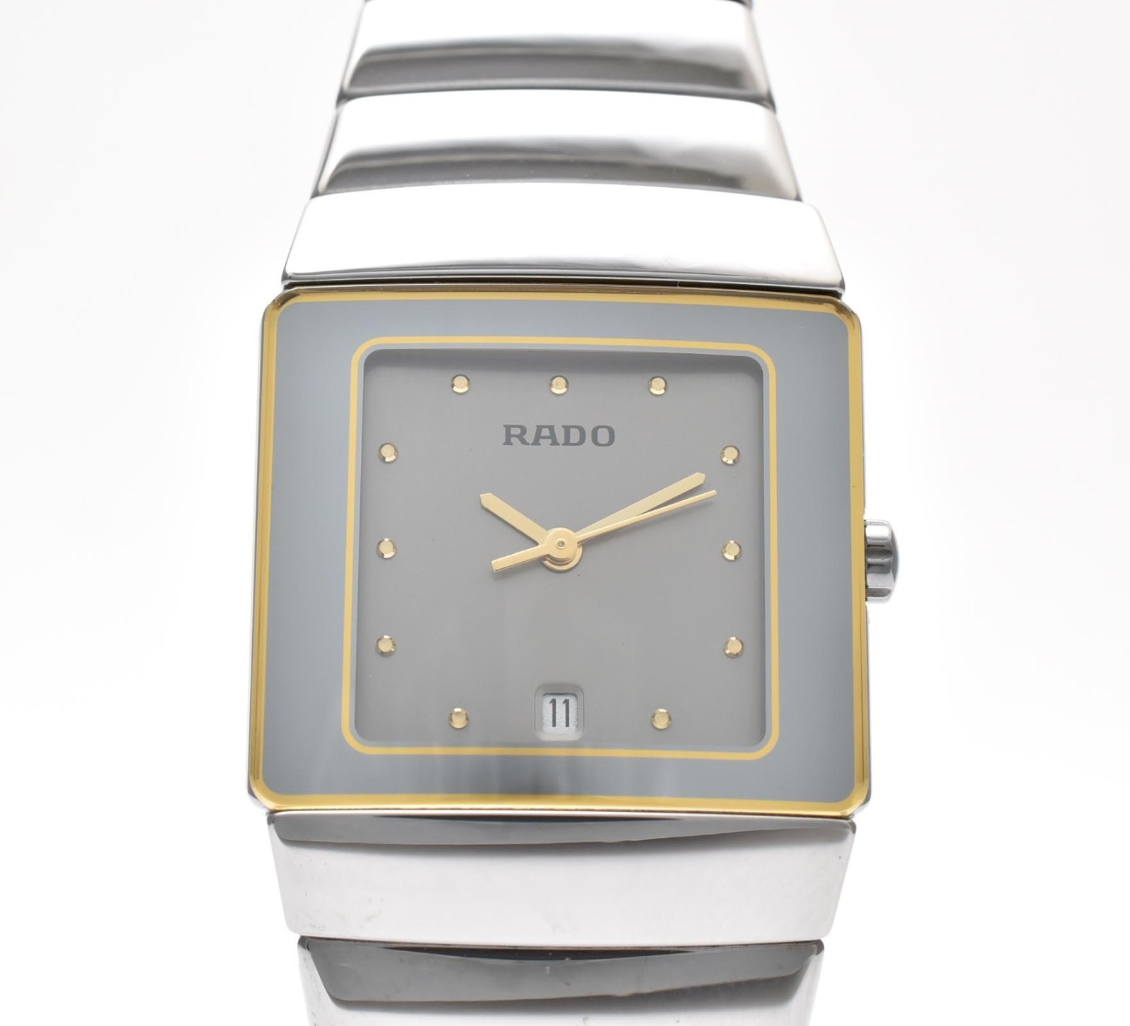 Rado Diastar 111.0333.3 Date Ceramic Quartz 26mm Women’s Watch JAPAN