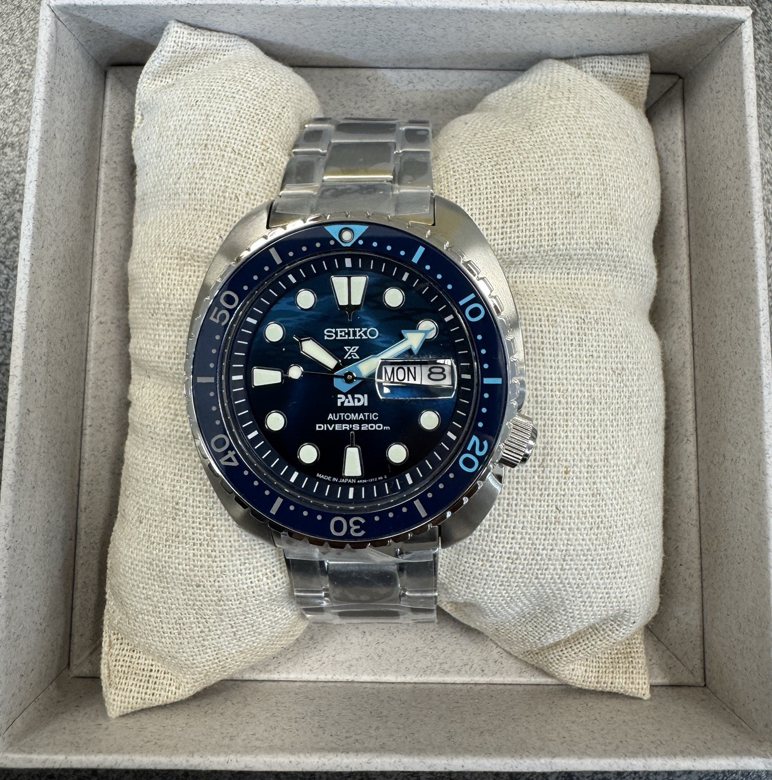 Seiko Men’s Prospex Great Blue Limited US Edition Automatic SRPK01 Made In Japan