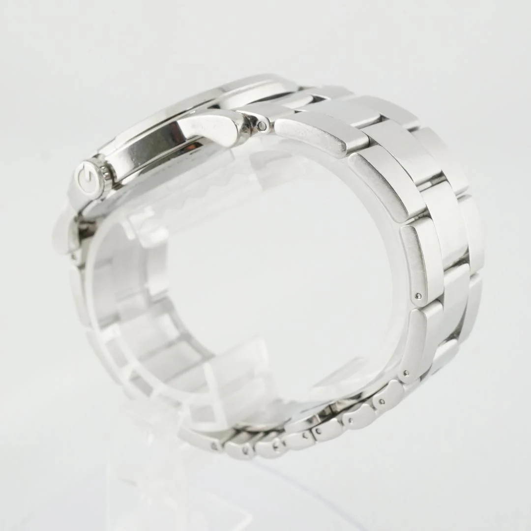 GUCCI 101M Quartz Stainless Steel Grey Mens Watch
